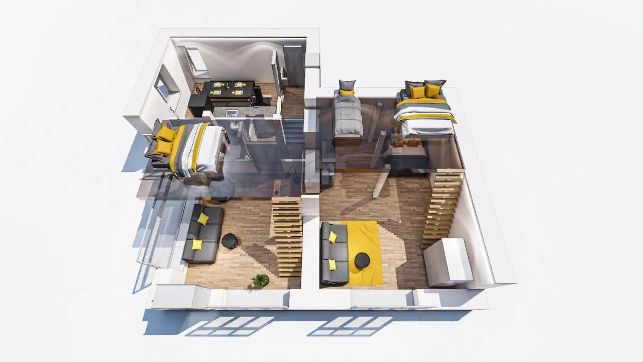 Spacious&Stylish Loft Bed Apartment +S-Bahn Access 柏林